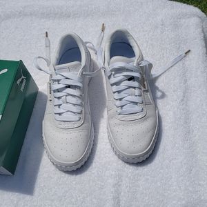 Puma white sneakers Cali womens size 9.5
